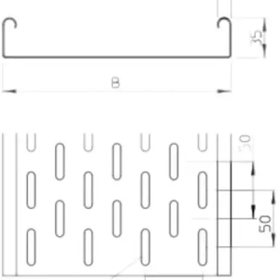 Canale portacavi Bettermann MKS FS 35×200×3000mm zincato 