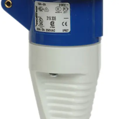 Prise mobile CEEtyp 3L 16A 6h 