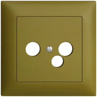 Kit frontale INC EDIZIOdue olive 88×88mm 