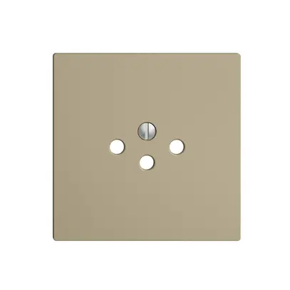 Plaque frontale EDIZIOdue T12 sand pour prise 