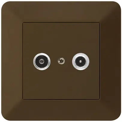 Prise antenne ENC kallysto.trend R/TV 23dB 2GHz brun 