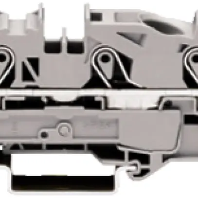 Durchgangsklemme WAGO TopJob-S 16mm² 3L grau Serie 2016 