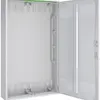 Scatola vuota AP Pragma c.porta fessura bianco 2 campi 6 fili 550×950×160mm 