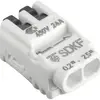 Borne de connexion Electro Terminal SDKF 2P 0.2…2.5mm² leviers de commande blanc 