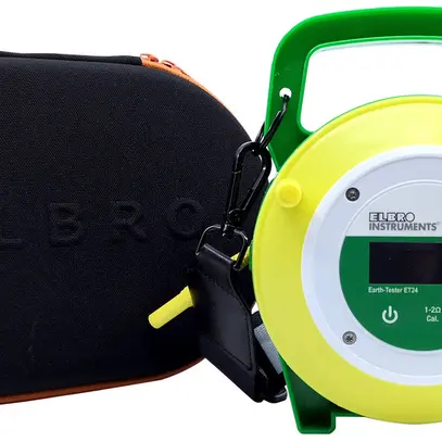 Set di tester di messa a terra ELBRO ET24-SETBOX1 1×ET24-10 e 1×CA15 10m 