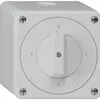 Interruttore rotativo AP robusto IP55 schema 0/3P grigio 