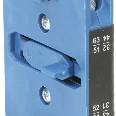 Contatto ausiliare K&N, 1Ch/1R 10A, per forma VE e scatola per KG80…KG100 