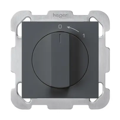 Contact pivotant ENC 0<-1/1L anthracite kallysto avec manette 