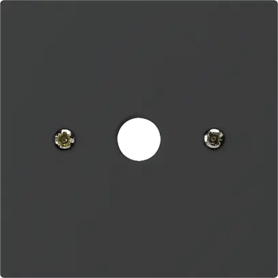 Boîte de raccordement ENC kallysto noir Ø9mm sans bornier 