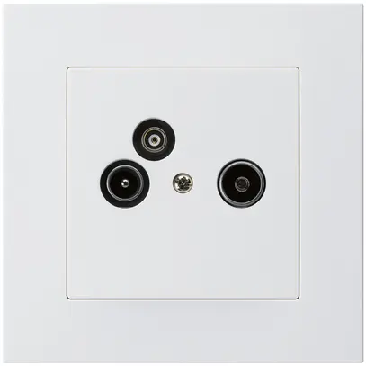 Prise pour antenne ENC R/TV/données kallysto.pro 2GHz 14db blanc 