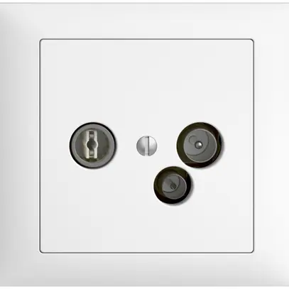 Prise de données INC TV-R DD11 5…65MHz EDIZIOdue blanc 