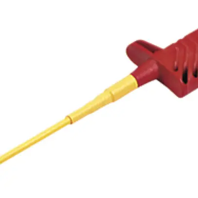 Sicherheits-Klemmprüfspitze KLEPS 2600, 4mm System, rot 