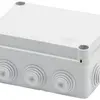 Boîte de dérivation AP GEWISS 170×130×76 couvercle à ferm.rapide IP55 s.h. gris 