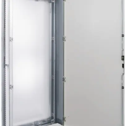 Armadio Hager weber.mes C con porta Al 850×2000×350mm grigio chiaro 