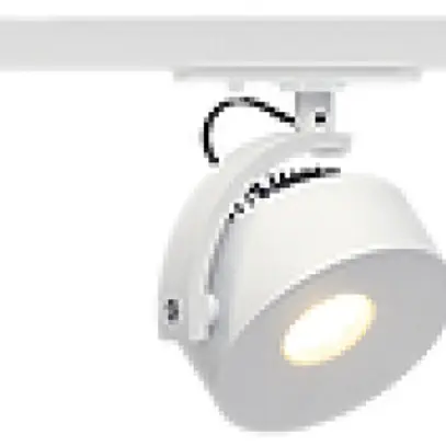 Proiettore LED KALU TRACK, 12W 800lm 3000K con adattatore 1-fase IP20 bianco 