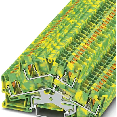 Morsetto di protezione PTTBS 4-PE, verde/giallo 