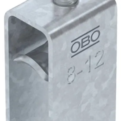 Brida rapida BET 2056 piede a H metallo 8…12mm 3×cavo acciaio Zn-cal-im 