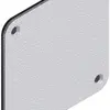 Nassdeckel Quox 80×80mm Aluminium weiss laquiert IP54 