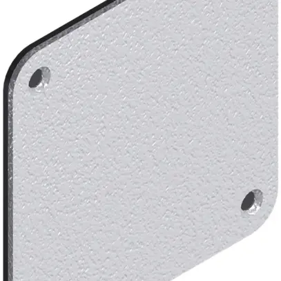 Nassdeckel Quox 80×80mm Aluminium weiss laquiert IP54 