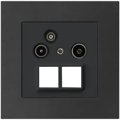 Presa antenna INC R/TV/dati kallysto.pro HMS 2GHz 19db nero 