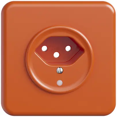 Kit frontale INC STANDARDdue 1×T13, 90×90mm, c.lente frontale, arancione 