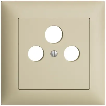 Kit frontal ENC EDIZIOdue vanille 88×88mm 