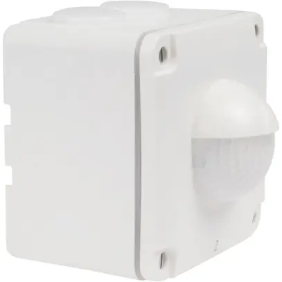 Détecteur de présence AP KNX/KLR Swiss Garde 300 IP55, blanc 