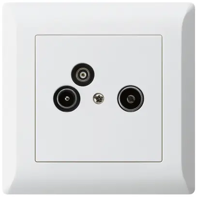 Presa antenna INC R/TV/dati kallysto.line 14dB bianco 