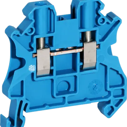 Borne de jonction 0.14…6mm² bleu AWG26…10 