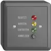 Station de porte AP EDIZIOdue pour signaux d'appel, gris foncé, allemand 