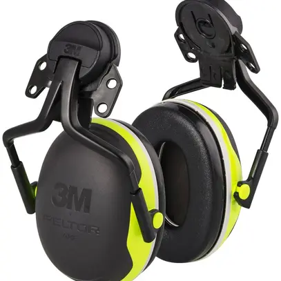 Capsule di protezione udito 3M Peltor X4P3E 32dB verde/nero 