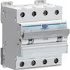 Disgiuntore differenziale Hager RCBO 4P caratteristica B 20A 0.3A tipo A 4UM 