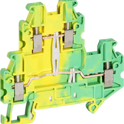 Borne de jonction 2 étages 0.14…4mm² vert/jaune UTTB 2.5-PE 