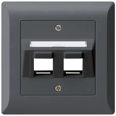 UP-Montageset kallysto.line 2×Keystone anthrazit 