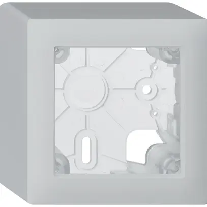 Scatola AP kallysto grigio chiaro h=54mm 