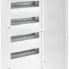 Coffret de distribution ENC Hager golf 4 rangées 12UM porte IP40 352×688×97.5mm 