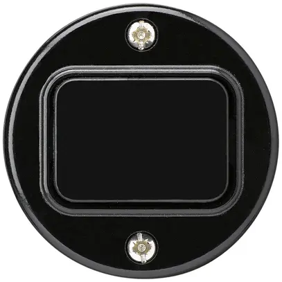 Kit frontal basico Ø43mm noir pour interr./contact poussoir 