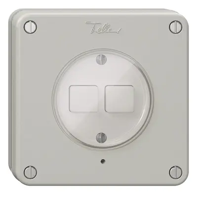 Stazione secondaria INC 2K/2T per interruttore NEVO Wiser grigio chiaro 