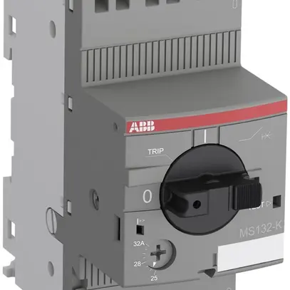 Démarreur de moteur ABB MS132, 2.2kW AC-3, 4…6.3A, Push-In 