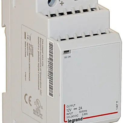 Alimentation AMD Legrand, stabilisé 12VDC 54W 2A 