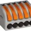 Morsetto di connessione WAGO 5P per lampada 0.08…4mm² grigio 