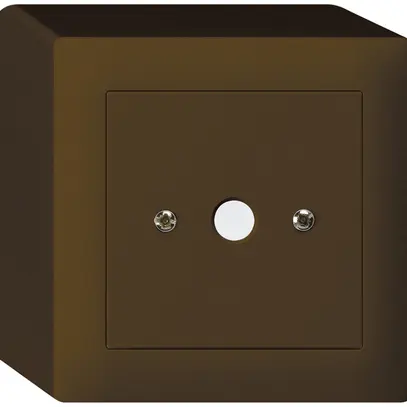 Scatola di raccordo AP kallysto marrone Ø9mm senza morsetti 