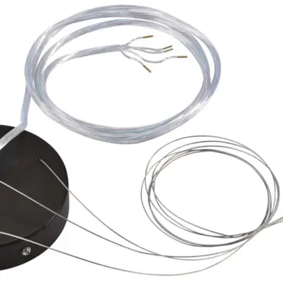 Kit di sospensione SLV per MEDO LED, 5 poli nero 