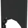 Porte-plaquette EAO45 noir pour pl.27×27mm, à enficher 
