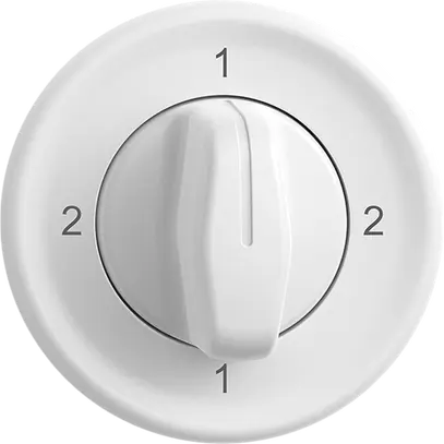 Interrupteur rotatif STANDARDdue SNAPFIX® manette inverseur 3/1L bc 