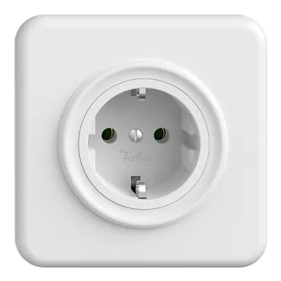 Presa SCHUKO INC Sdue QMI 16A, 250VAC, L+N+PE bianco 