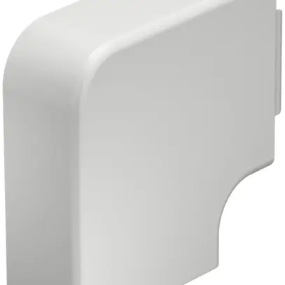 Angle plat Bettermann pour canal d'installation WDK blanc pur 40×90mm 