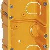 Scatola INC Batibox MOS 10 mod. giallo p=50mm per muro concavo 