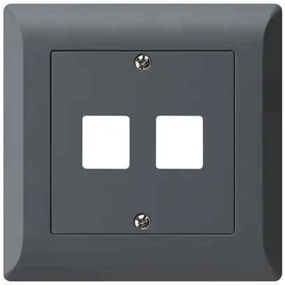 UP-Frontset HMS kallysto.line für 2 Module anthrazit 