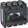 Interupteur de charge Schneider Electric INS 4L 160A avec poignée rotative noir 